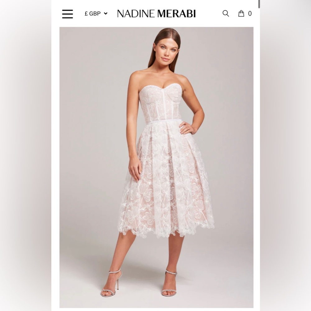 Nadine Merabi - Olivia White Dress